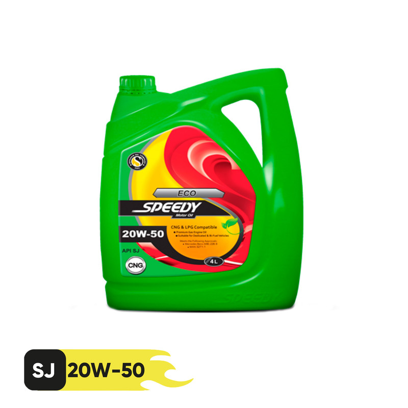 روغن موتور اسپیدی مدل اکو 20w-50 SJ ECO CNG حجم 4 لیتر