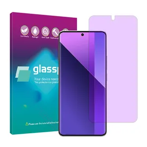 Glass pro Resistant model anti-purple screen protector suitable for Xiaomi Redmi Note 13 Pro Plus mobile phone