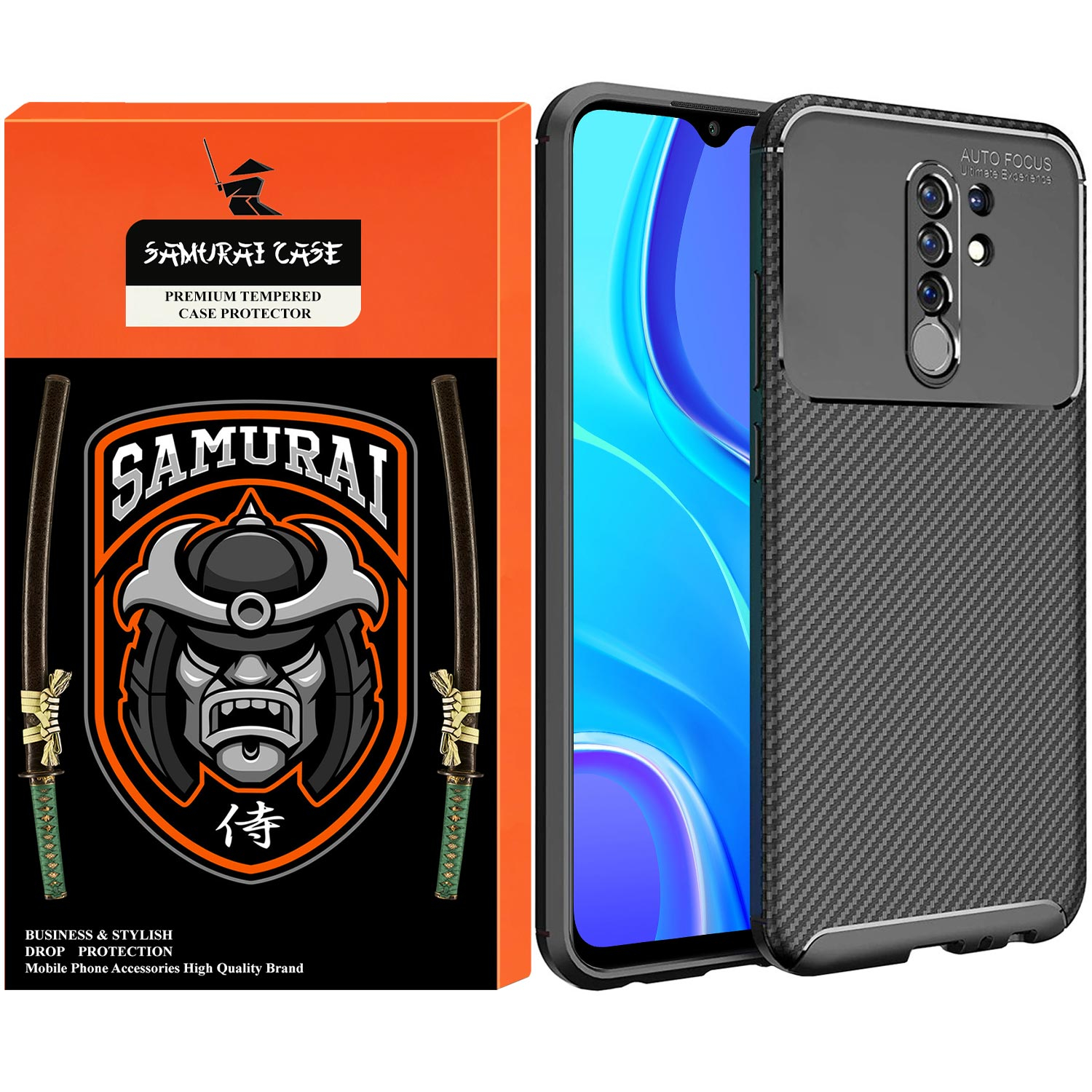 کاور سامورایی مدل AF مناسب برای گوشی موبایل شیائومی Redmi 9