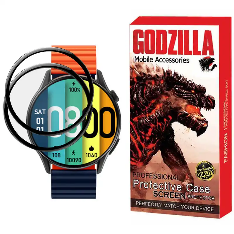 محافظ صفحه نمایش گودزیلا مدل G-PMMA مناسب برای ساعت هوشمند کیسلکت Kr Pro بسته 2 عددی