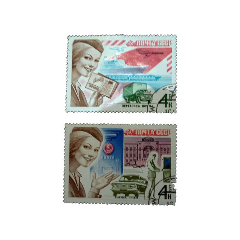 تمبر یادگاری مدل یادبود کد bc-1806 مجموعه 2 عددی