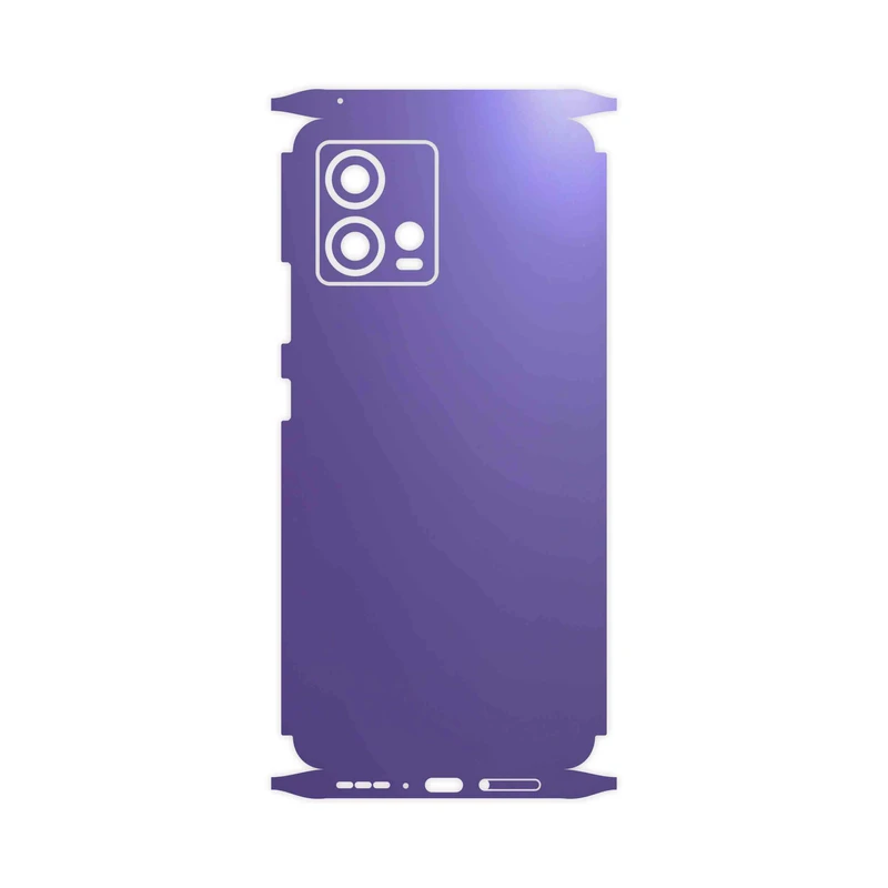 برچسب پوششی ماهوت مدل Matte-BlueBerry-FullSkin مناسب برای گوشی موبایل موتورولا Edge 30 Fusion