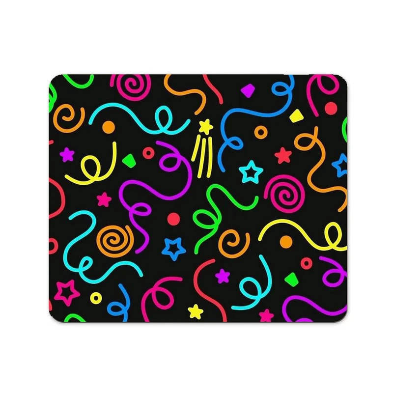 ماوس پد مدل اشکال و خطوط کد DKMP6