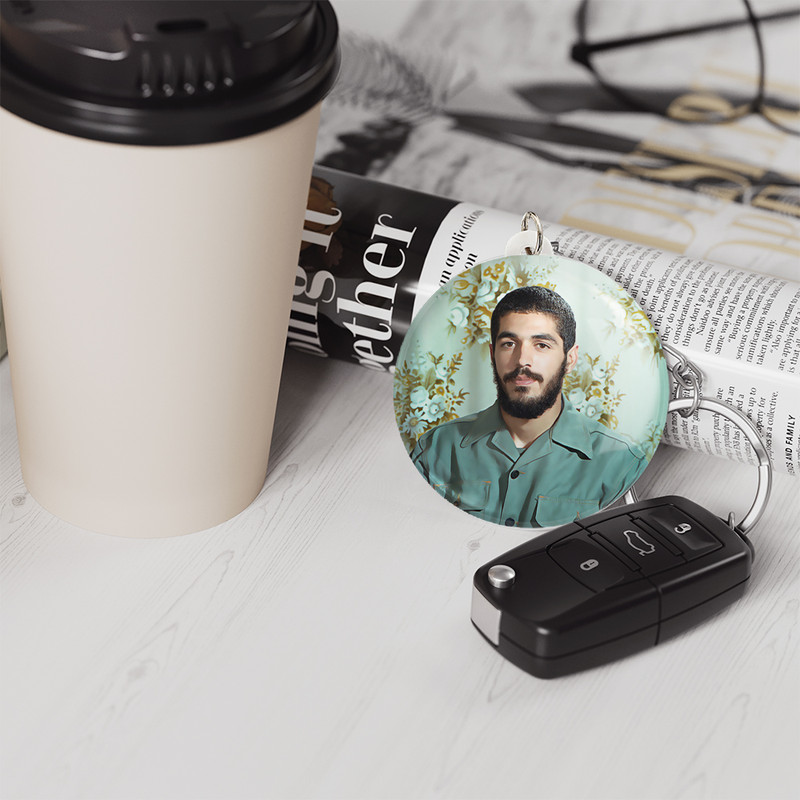 جاکلیدی خندالو مدل شهید ابراهیم هادی کد 27940 جاکلیدی خندالو مدل شهید ابراهیم هادی کد 27940