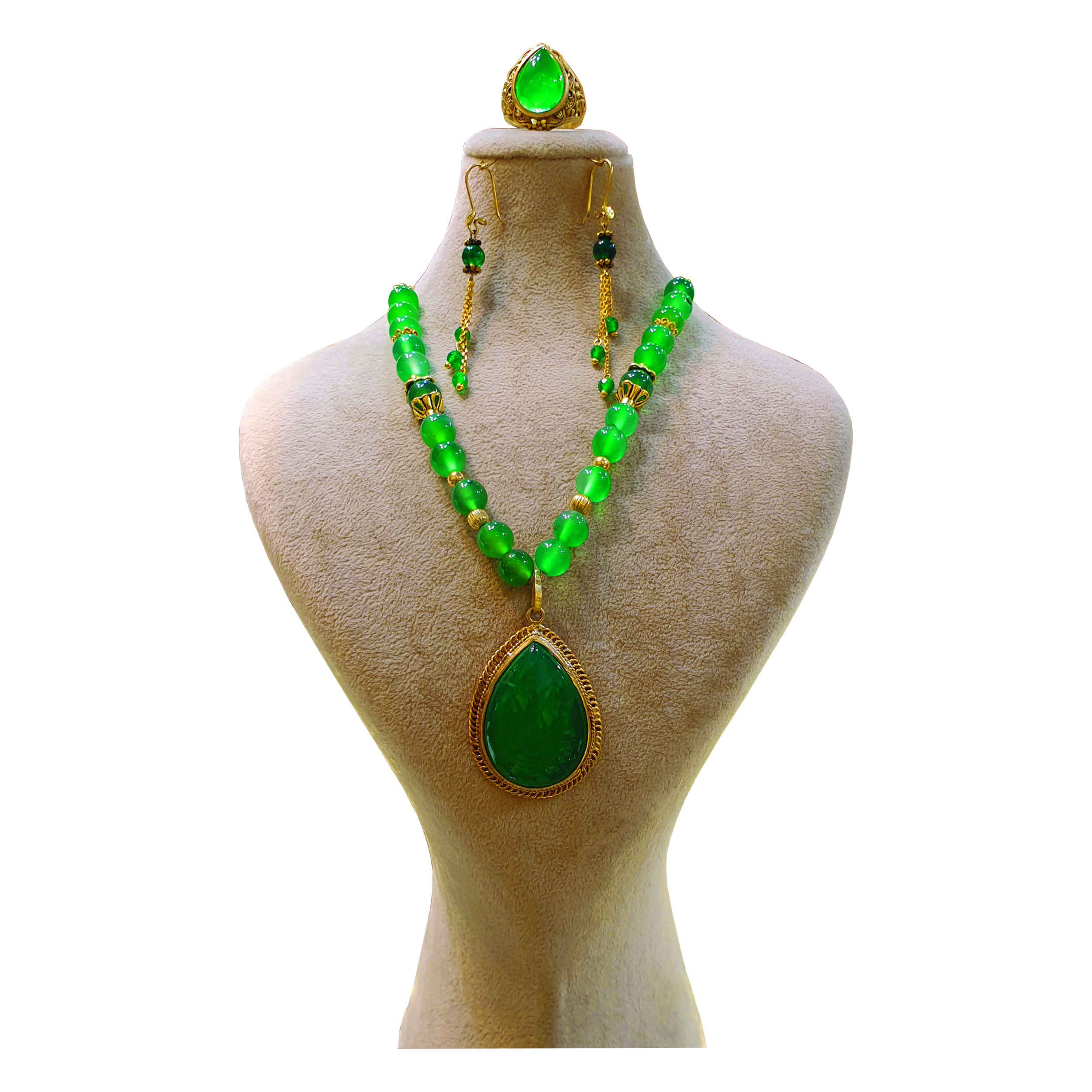 نیم ست نقره زنانه مدل 0004