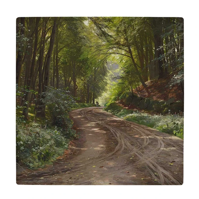 زیر لیوانی  طرح جاده جنگلی کد    6229784_5856