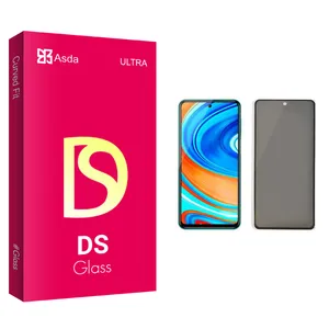 Asda DS glass Privacy Screen Protector For Xiaomi Redmi Note 9 Pro
