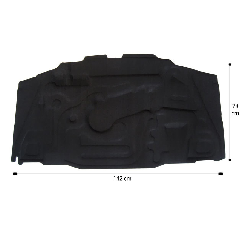 عایق در کاپوت خودرو بابل کارپت کد ksbl6584 مناسب برای پژو پارس