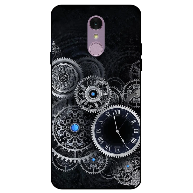 کاور مگافون طرح ساعت مدل 8161 مناسب برای گوشی موبایل ال جی Q7 / Q7 Plus