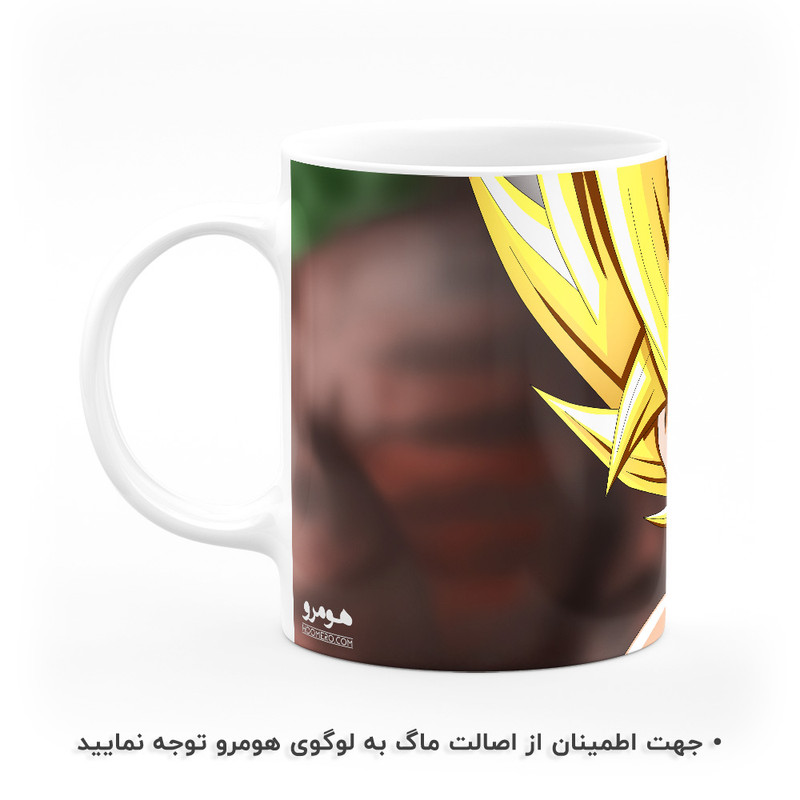 ماگ هومرو طرح انیمه دراگون بال Dragon Ball مدل MG1646