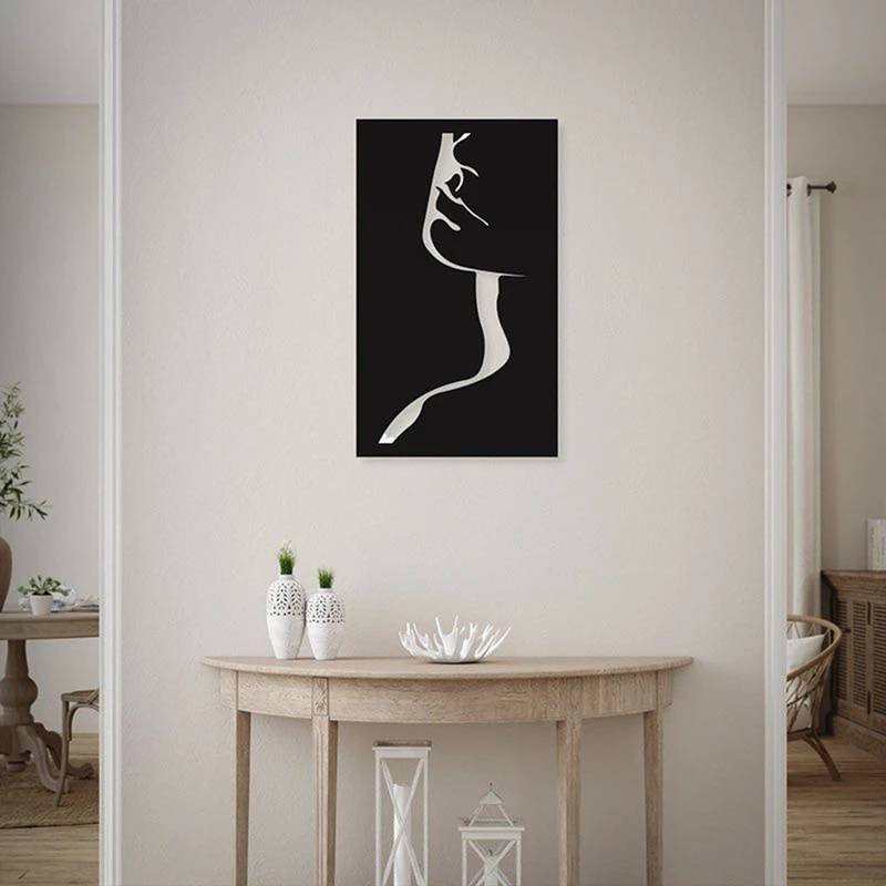 دیوارکوب دیزانور طرح چهره زن مدل 30 کد A170