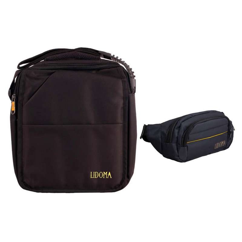 ست کیف رودوشی و کمری لیدوما مدل LI-30