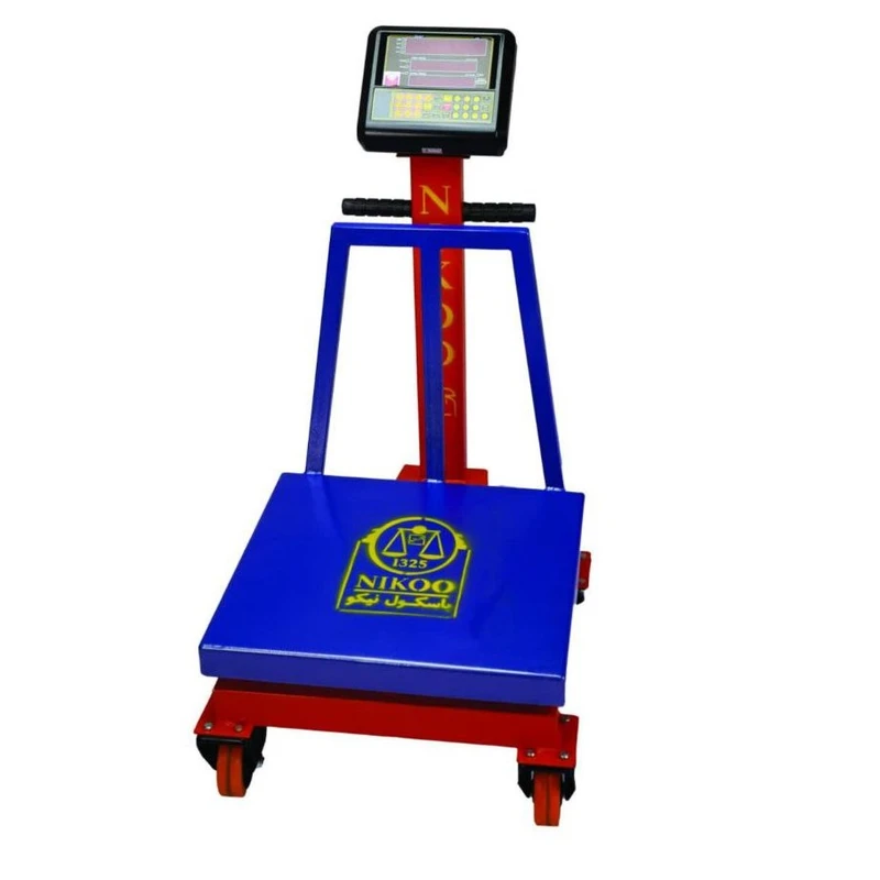 باسکول دیجیتال نیکو مدل  صنعتی چرخدار با ظرفیت 150کیلوگرم