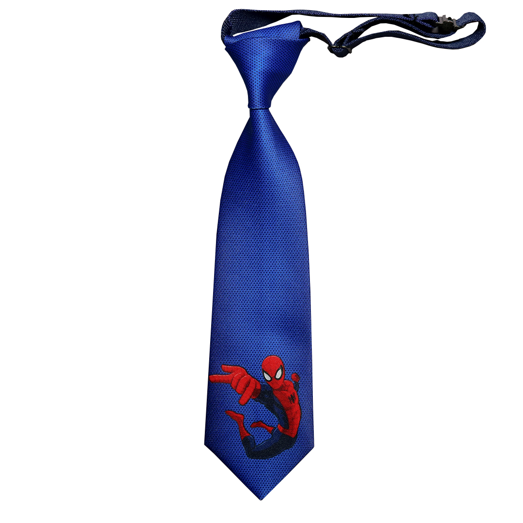 کراوات پسرانه مدل مردعنکبوتی کد 10935