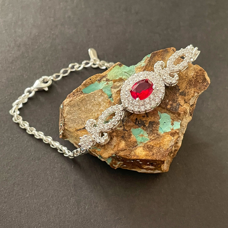 دستبند نقره زنانه مدل 30507