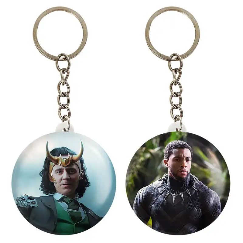 جاکلیدی خندالو مدل پلنگ سیاه و لوکی مارول Marvel کد 1939319389 مجموعه 2 عددی