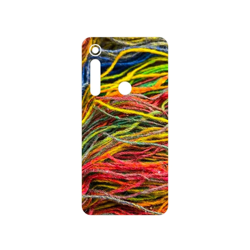 برچسب پوششی ماهوت مدل Fabric Texture 9 مناسب برای گوشی موبایل موتورولا One Macro