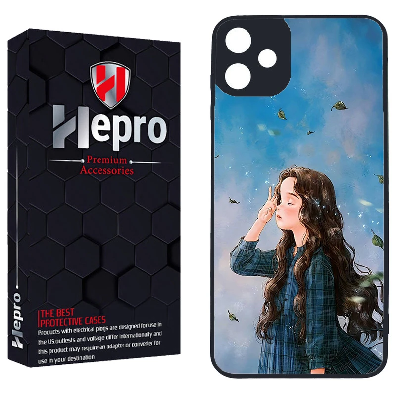 کاور هپرو طرح دخترانه کد TPU-037 مناسب برای گوشی موبایل سامسونگ Galaxy A05