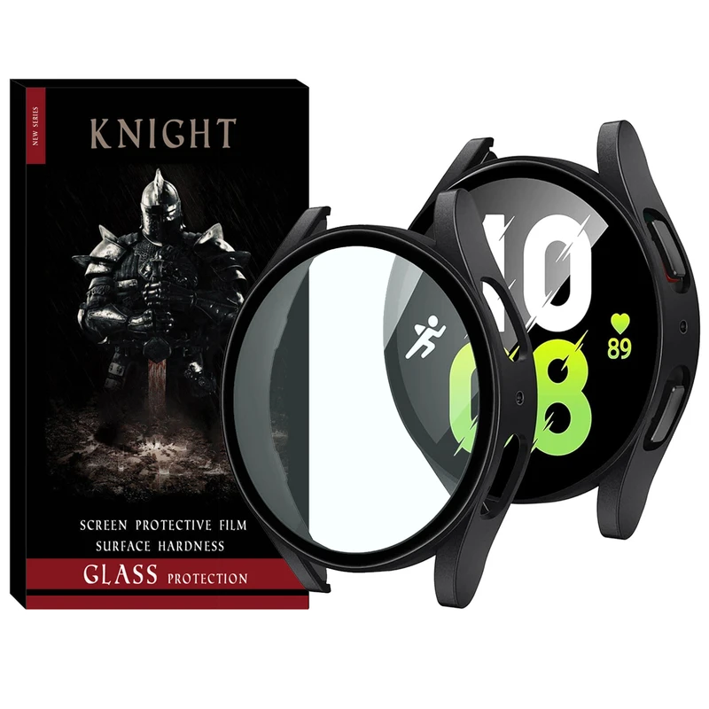 کاور نایت مدل PC-Bumper-KT مناسب برای ساعت هوشمند سامسونگ Galaxy Watch 5 40mm به همراه محافظ صفحه نمایش