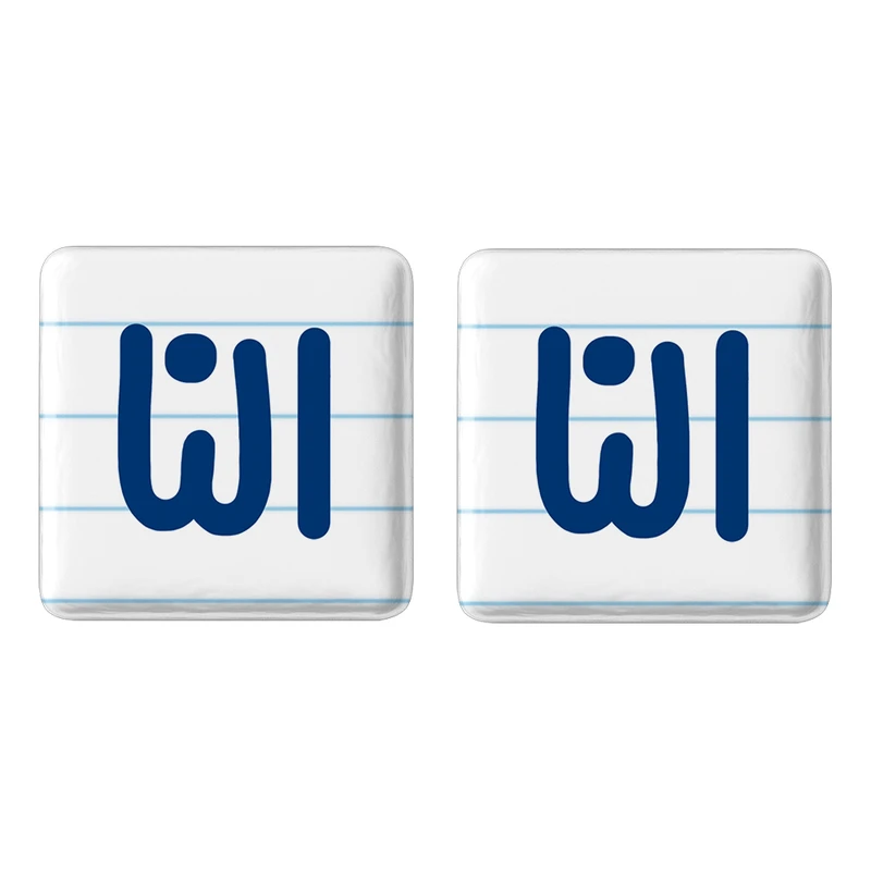 مگنت خندالو مدل النا کد 6816 مجموعه 2 عددی
