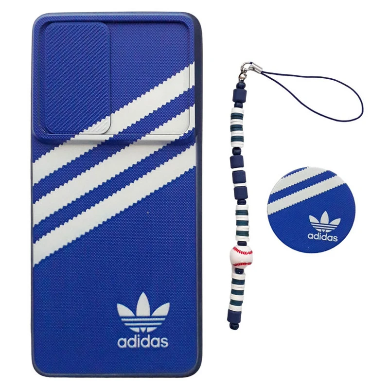 کاور طرح توپ کد A11158 مناسب برای گوشی موبایل سامسونگ Galaxy A22 4G به همراه پایه نگهدارنده و بندآویز