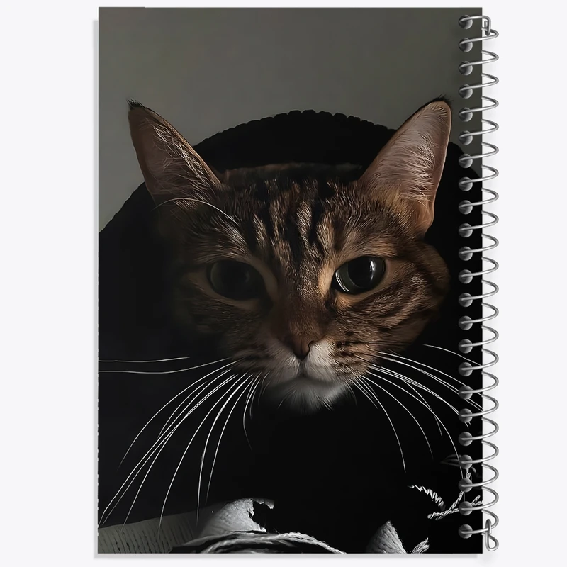 دفتر لیست خرید 50 برگ خندالو طرح گربه (Cat) کد F1346