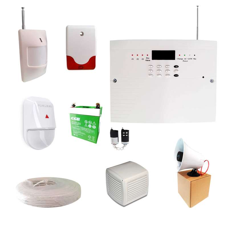 دزدگیر اماکن تسو مدل هیبرید HW-03S-GSM-P2