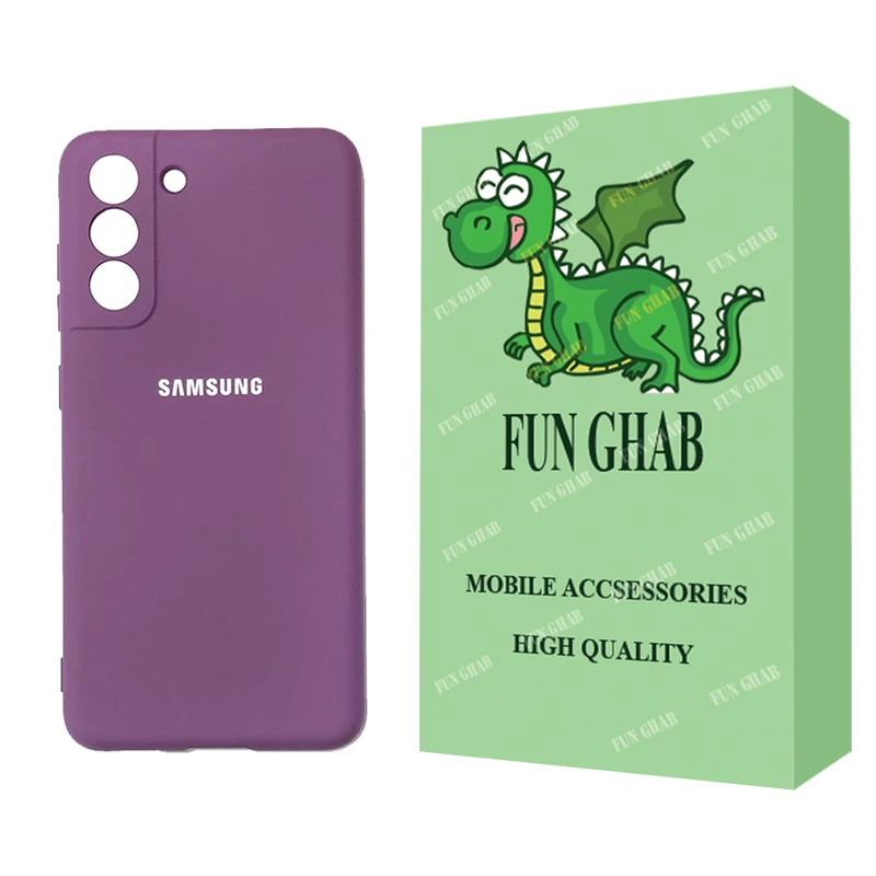 کاور فان قاب مدل سیلیکونی مناسب برای گوشی موبایل سامسونگ Galaxy S21 FE 5G