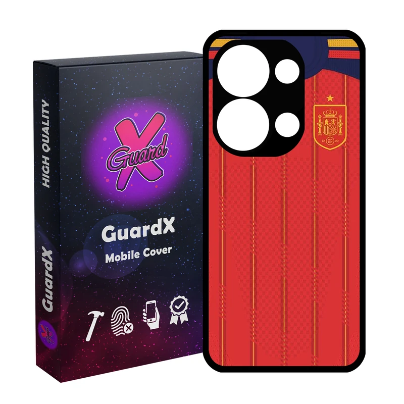 کاور گارد ایکس طرح اسپانیا مدل 10986 مناسب برای گوشی موبایل شیائومی Redmi Note 13 Pro 4G / Poco M6 Pro 4G