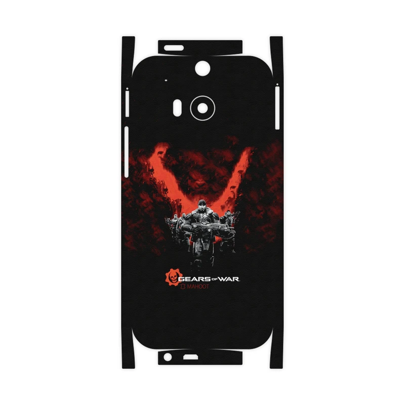 برچسب پوششی ماهوت مدل GEARS-OF-WAR-Game-FullSkin مناسب برای گوشی موبایل اچ تی سی One M8