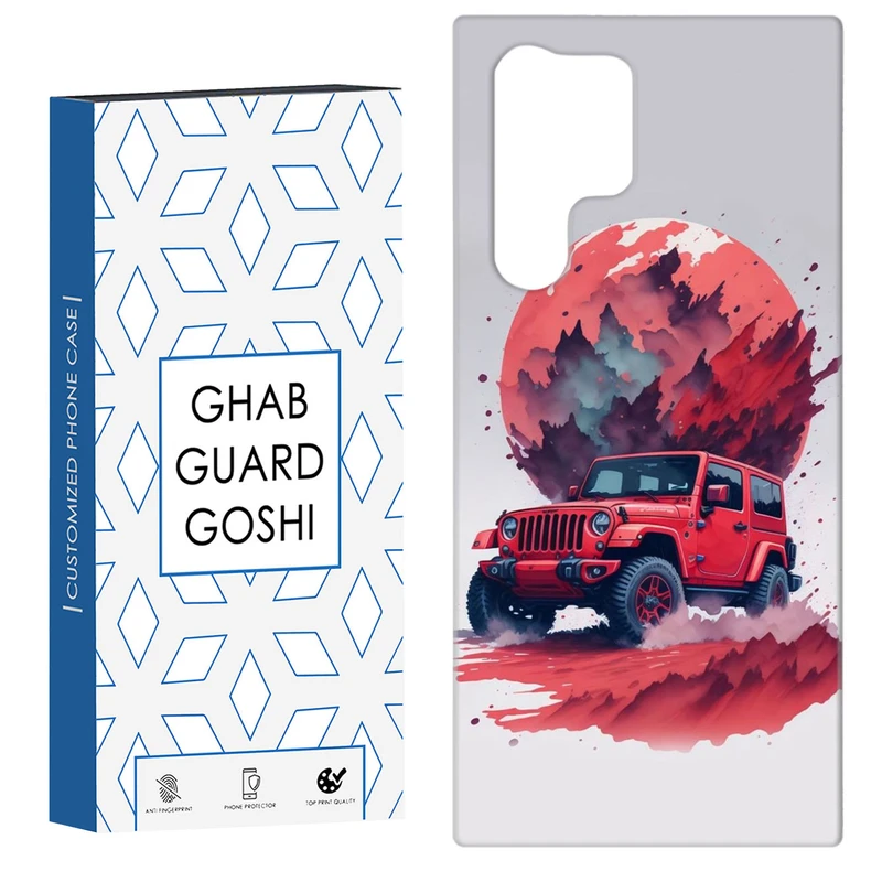 کاور قاب گارد گوشی طرح ماشین کد Dimo-147 مناسب برای گوشی موبایل سامسونگ Galaxy S22 ULTRA