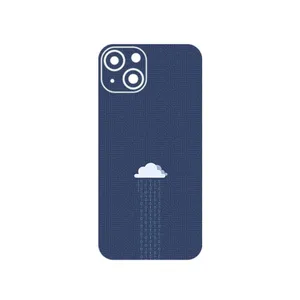 MAHOOT Minimal Data Cloud Cover Sticker for Apple iPhone 13