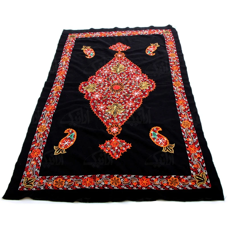 رومیزی سوزن دوزی آرانیک مدل رشتی دوزی کد 1004400079