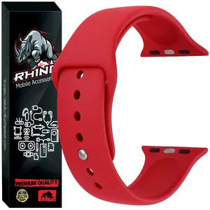 بند راینو مدل Silicone مناسب برای اپل واچ سری 10 سایز 42mm