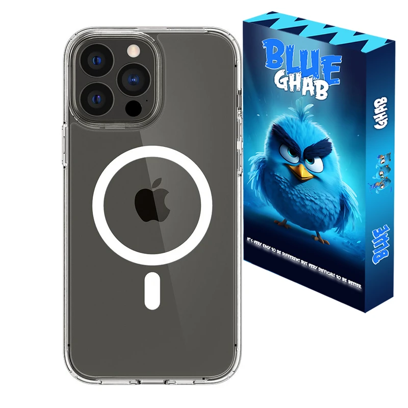 کاور بلو قاب مدل مگ سیف کد 01 مناسب برای گوشی موبایل اپل iPhone 12 Pro Max