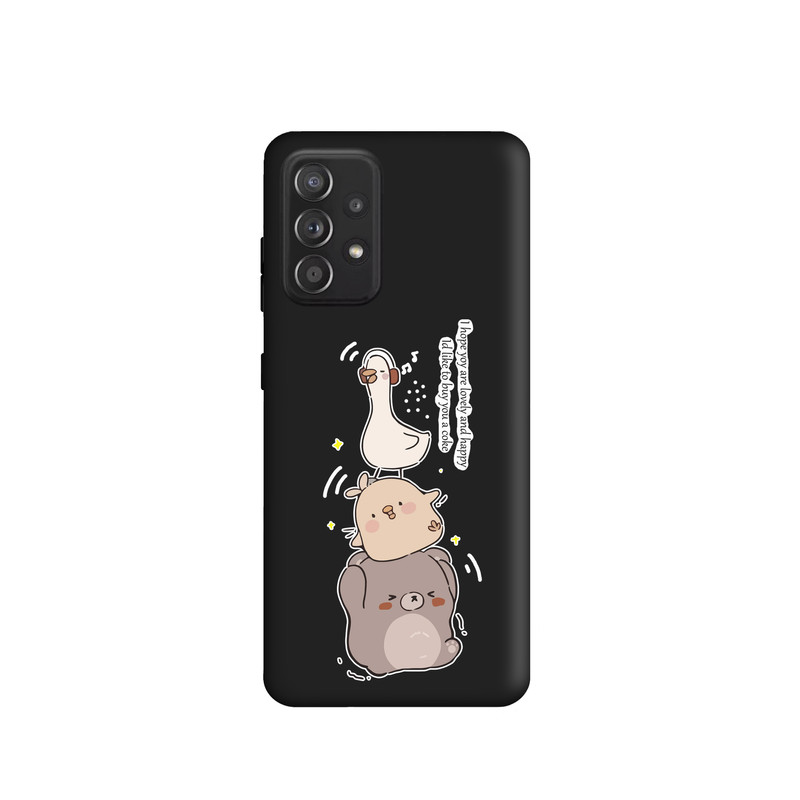 کاور طرح حیوانات کد FF320 مناسب برای گوشی موبایل سامسونگ Galaxy A52
