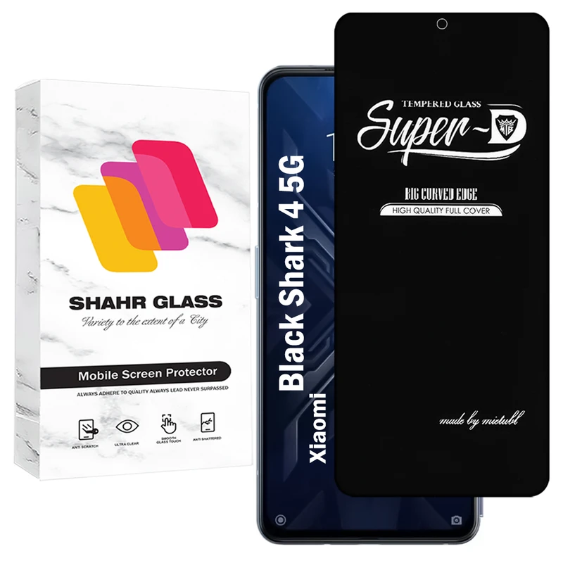 محافظ صفحه نمایش شهر گلس مدل SUPERDNSH مناسب برای گوشی موبایل بلک ویو Shark 4