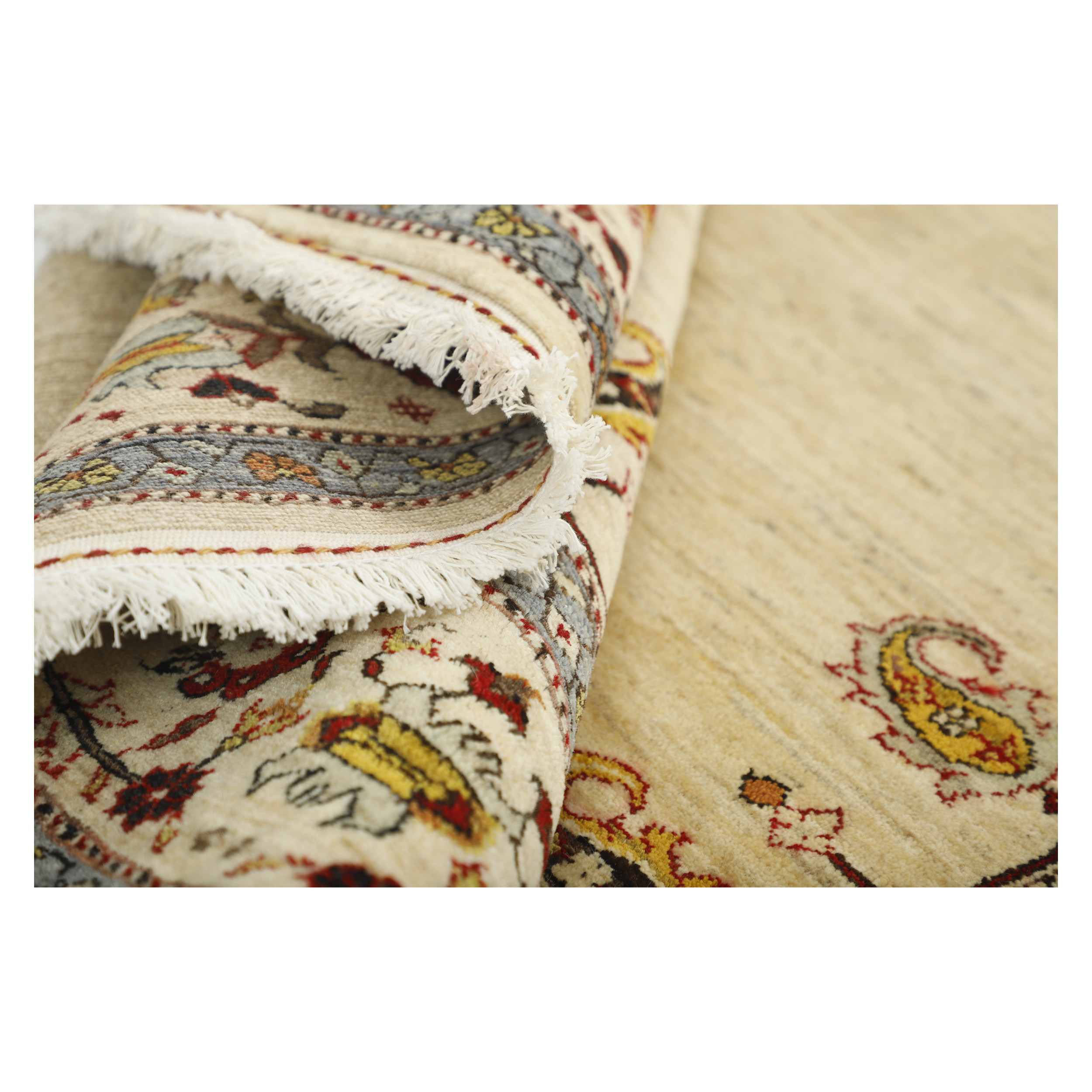 گبه دستبافت سه متری مدل قشقایی کد 575447