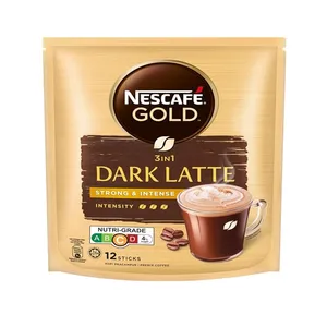 پودر قهوه فوری DARK LATTE سه در یک نسکافه بسته 12 عددی