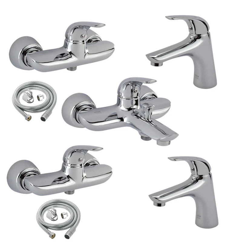 ست شیرآلات کسری مدل هیرمند مجموعه 7 عددی