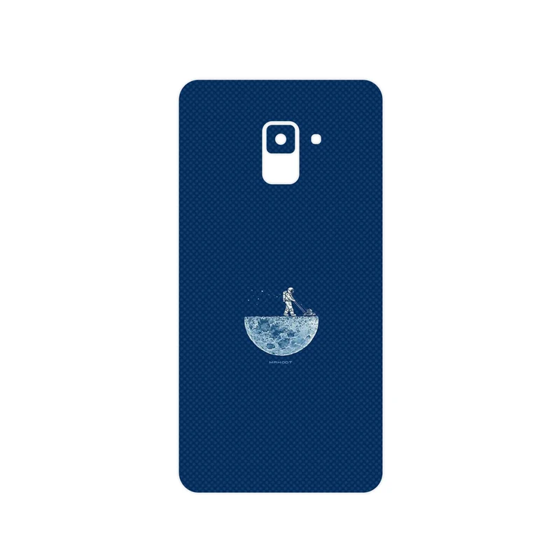 برچسب پوششی ماهوت مدل Minimal Gardener Astronaut مناسب برای گوشی موبایل سامسونگ Galaxy A8 Plus 2018