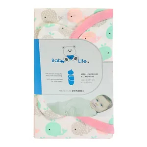 قنداق نوزادی بیبی فور لایف طرح وال مدل 2052.11