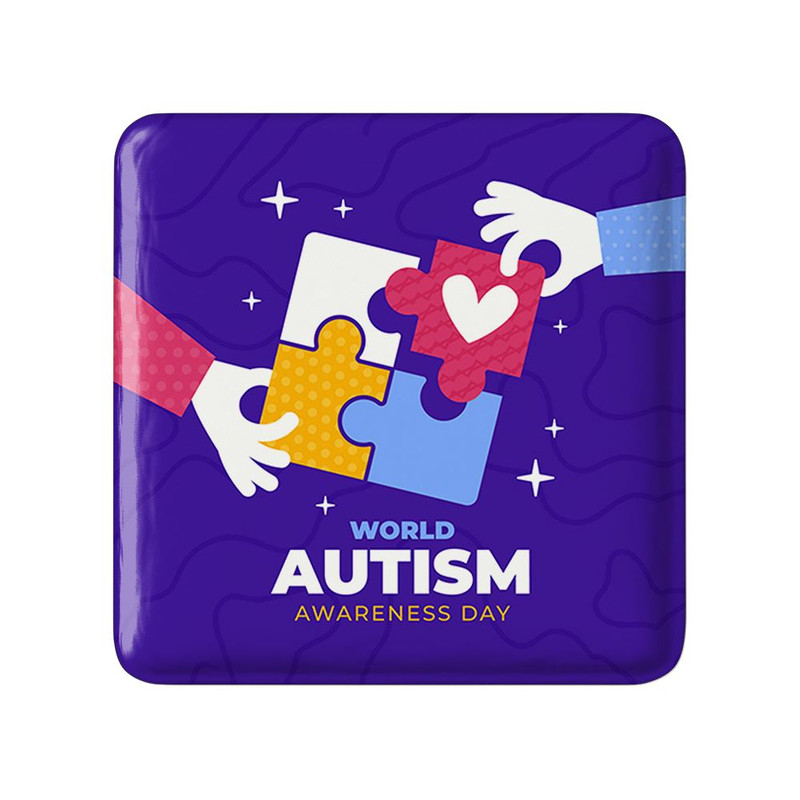 مگنت خندالو مدل اتیسم Autism کد 26762
