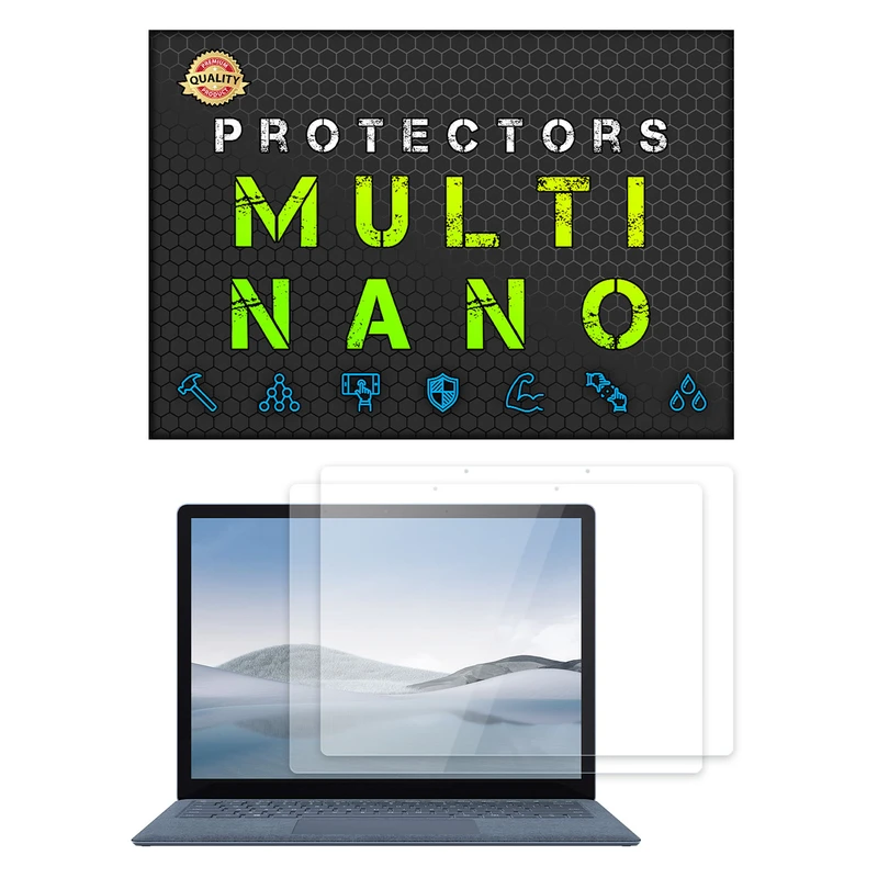 محافظ صفحه نمایش شفاف مولتی نانو مدل X-S2N مناسب برای لپ تاپ ماکروسافت Surface Laptop 4 13.5 inch 2021 بسته دو عددی