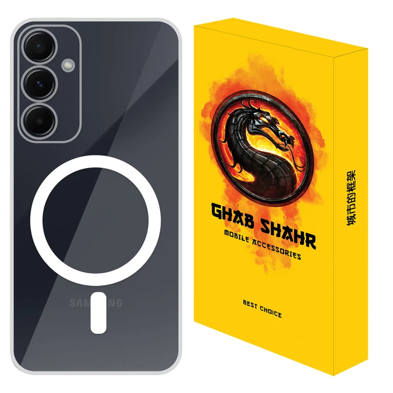 کاور قاب شهر مدل MAGJELL مناسب برای گوشی موبایل سامسونگ Galaxy A55