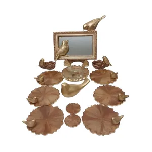 مجموعه ظروف هفت سین 13پارچه مدل گنجشک