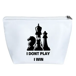 کیف لوازم آرایش دخترانه خندالو مدل شطرنج کد 3380