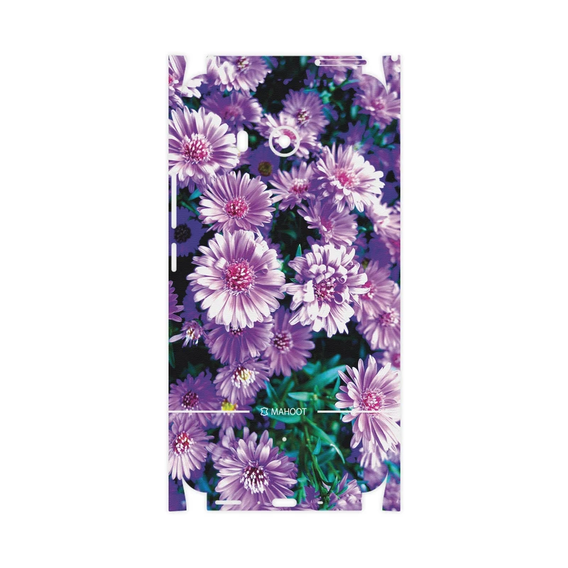 برچسب پوششی ماهوت مدل Purple-Flower-FullSkin مناسب برای گوشی موبایل اچ تی سی U11