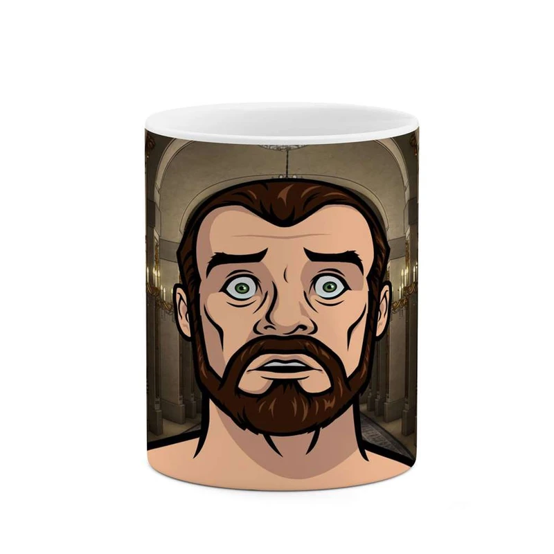 ماگ کاکتی مدل کارتون Archer کد mgh22172