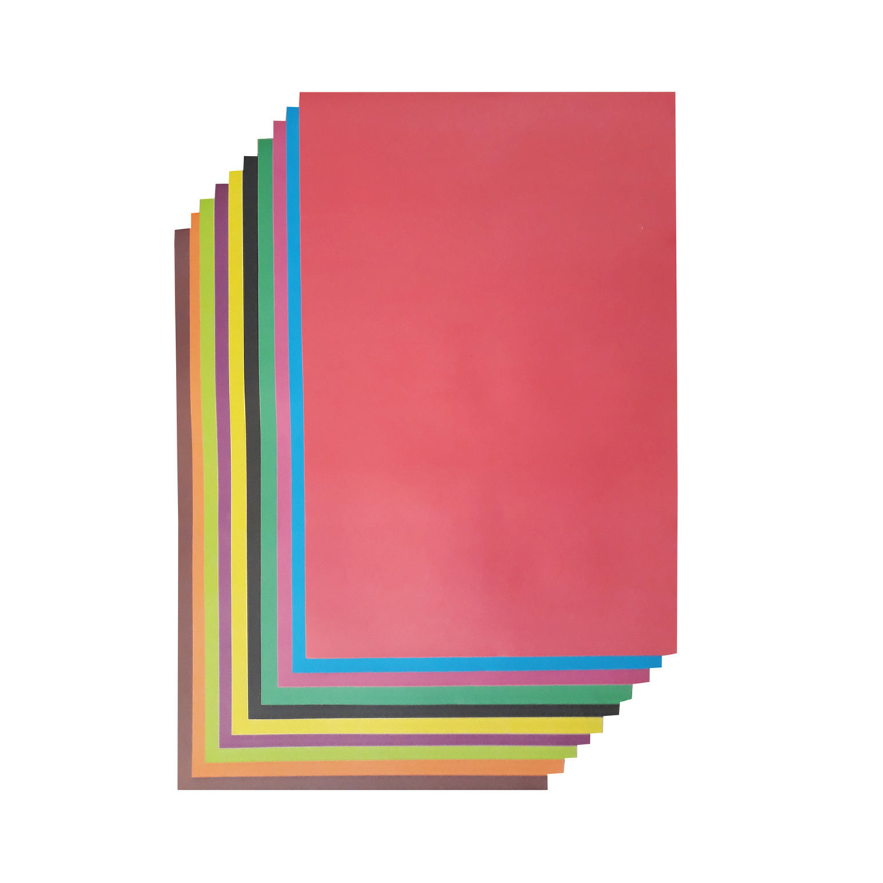 مقوا رنگی سایز 50x70 سانتی متر کد 3 بسته 10 عددی